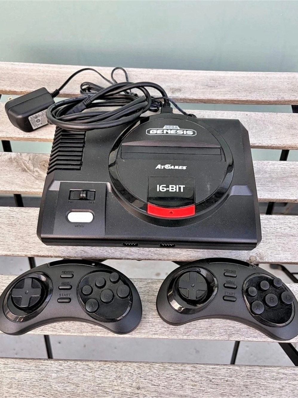 Sega Genesis Flashback Console Gaming System Black FB3680 UNTESTED